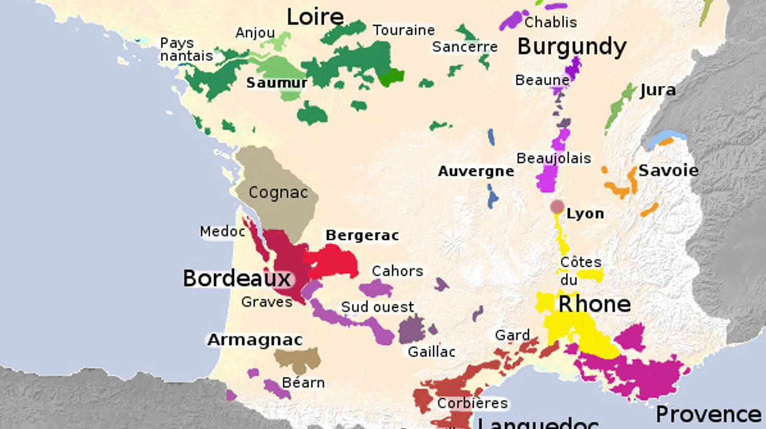 Vinařské regiony Francie