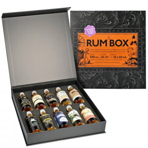 The Rum Box Purple Edition 10x 0,05 l