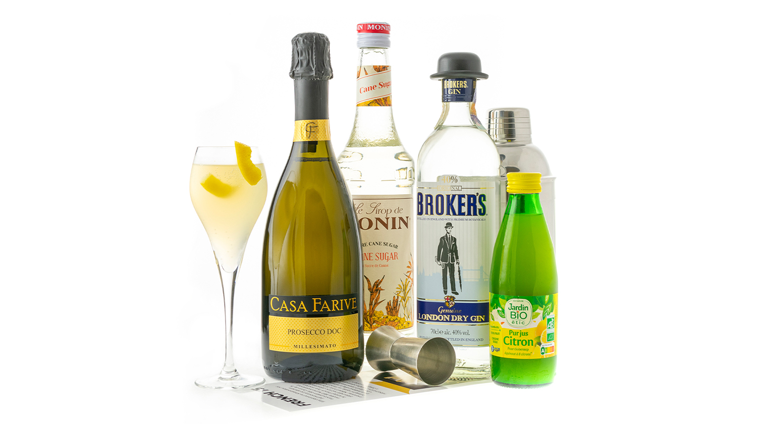 Koktejlový balíček French 75