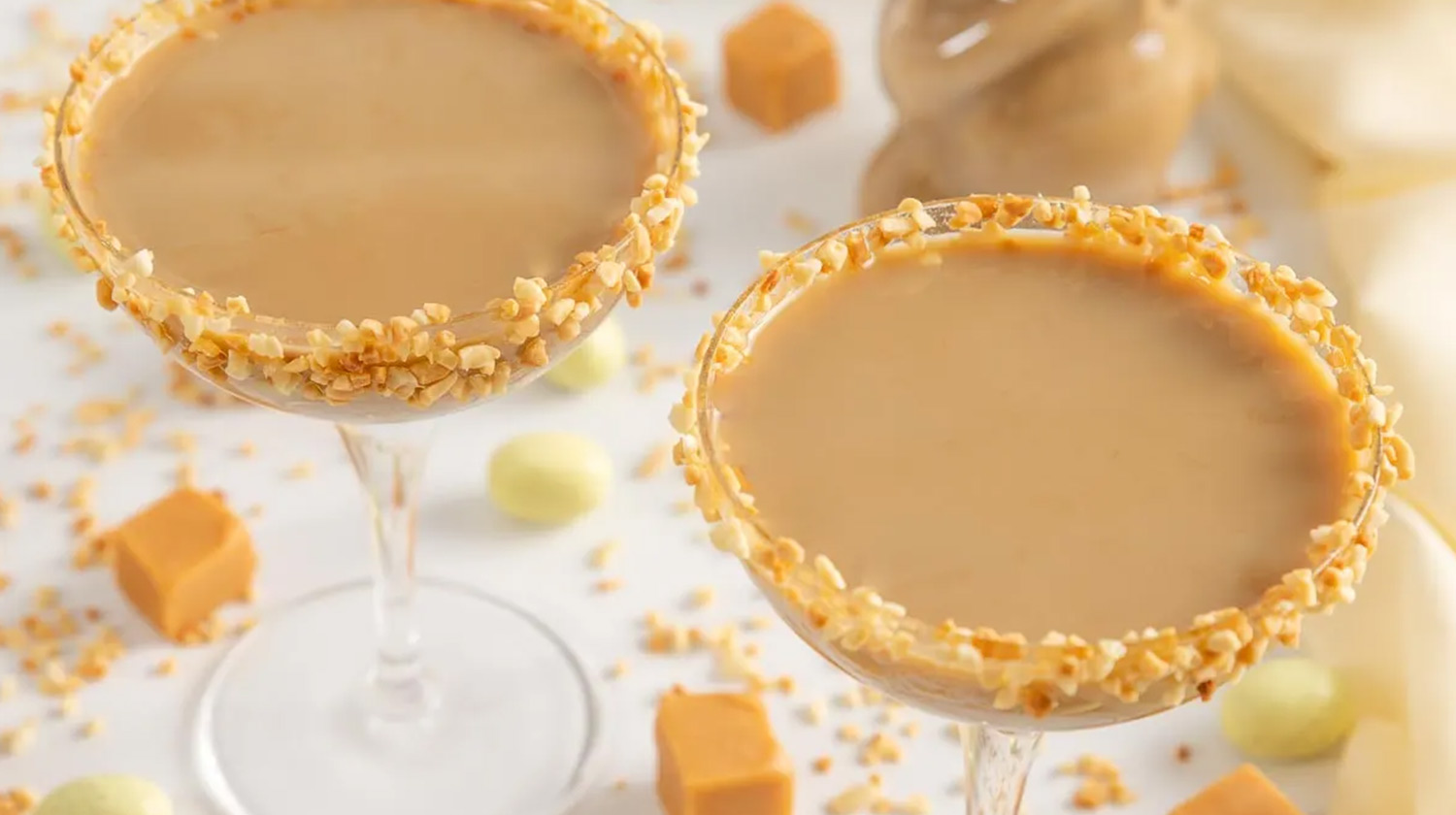 Peanut Butter Salted Caramel Martini