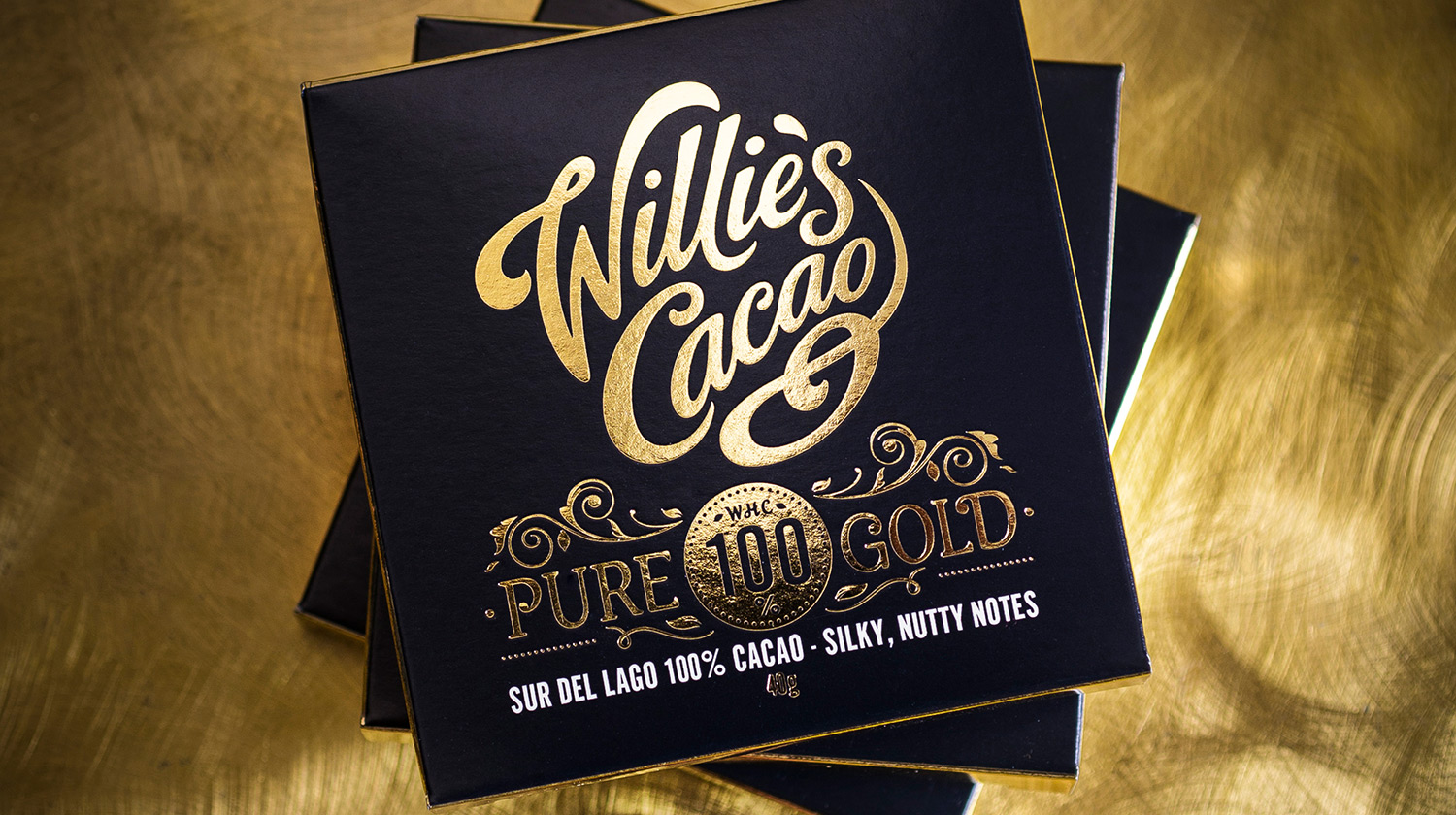 Párování kávy s čokoládou Willie’s Cacao Pure Gold Sur de Lago