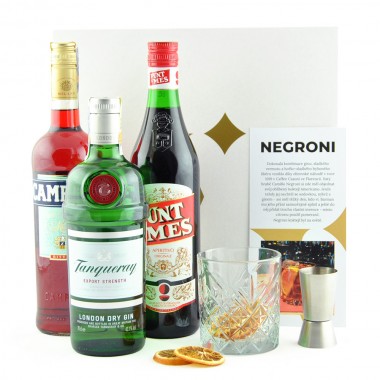 Koktejlový balíček Negroni