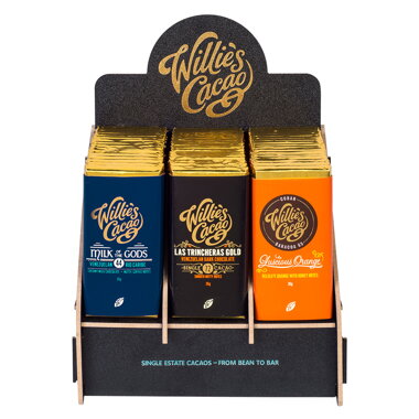 Tabulkové čokolády Willie’Cacao