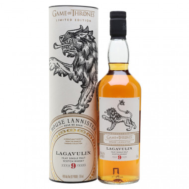 Lagavulin 9 Years Old - Game of Thrones House Lannister