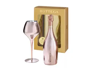 Bottega ROSE GOLD Pinot Nero Brut Rosé + sklenice 
