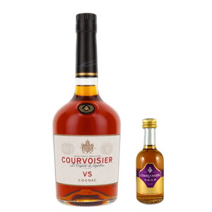 Courvoisier VS + VSOP 0,05 l