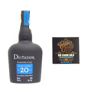 Dictador Aged 20 Years & Willie’s Cacao Rio Caribe Gold