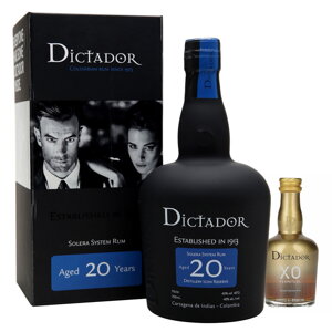 Dictador Aged 20 Years & XO Perpetual 0,05 l