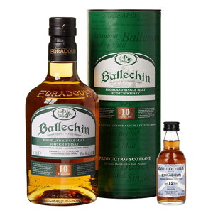 Edradour Ballechin 10 Years Old & Caledonia 12 Years Old 0,05 l