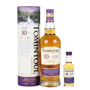 Tomintoul Aged 10 Years & Aged 16 Years 0,05 l