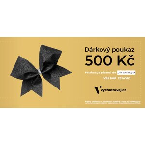 Dárkový e-poukaz 500 Kč