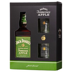 Jack Daniel’s Apple + 2 sklenice