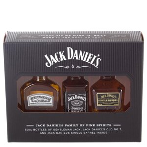 Jack Daniel’s Family Trio Set 3x 0,05 l