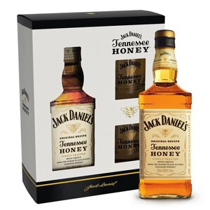 Jack Daniel’s Honey + 2 sklenice