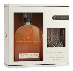 Woodford Reserve Kentucky Straight Bourbon + 1 sklenice