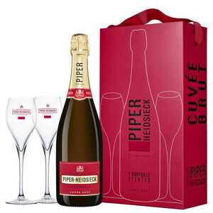 Piper Heidsieck Cuveé Brut + 2 sklenice