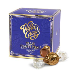 Willie’s Cacao Sea Salt Caramel Pearls Milk Chocolate