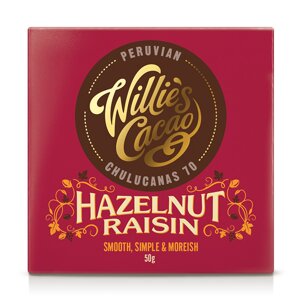 Willie’s Cacao Hazelnut Raisin