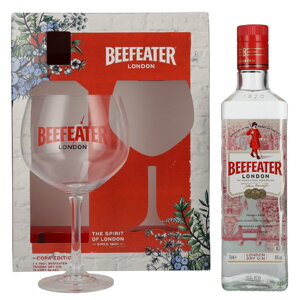 Beefeater London Dry Gin + sklenice