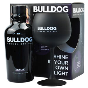 Bulldog Gin + sklenice