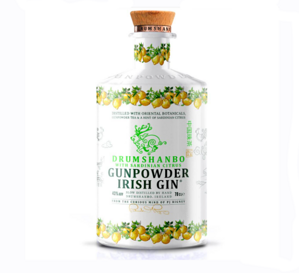Drumshanbo Gunpowder Sardinian Citrus Irish Gin Ceramic Bottle