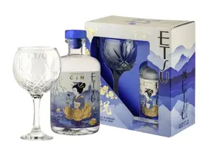 Etsu Japanese Handcrafted gin + sklenice