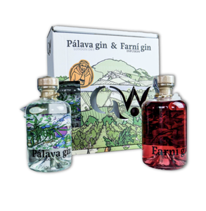 Farní Gin & Pálava Gin set 2x 0,5 l 