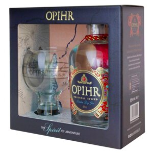 Opihr Oriental Spiced Gin + Globe sklenice