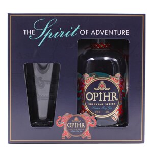 Opihr Oriental Spiced Gin + Highball sklenice
