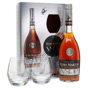 Rémy Martin VSOP Mature Cask Finish + 2 sklenice