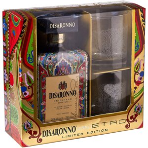 Amaretto Disaronno Wears Etro + 2 sklenice