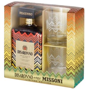 Amaretto Disaronno Wears Missoni + 2 sklenice