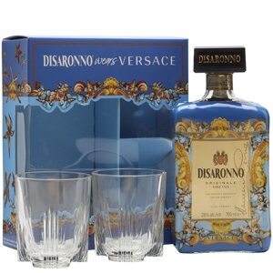 Amaretto Disaronno Wears Versace + 2 sklenice