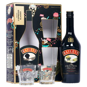 Baileys + 2 sklenice