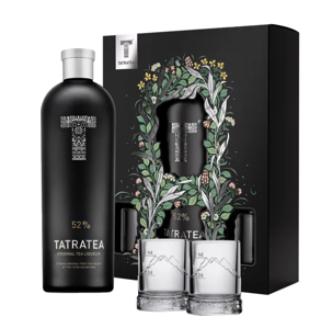 Tatratea 52 % Original + 2 sklenice