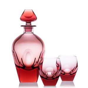 Bar sklenice na whisky s karafou rosalin