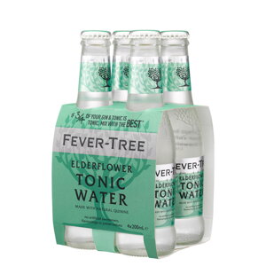 Fever-Tree Elderflower Tonic Water 4x 200 ml