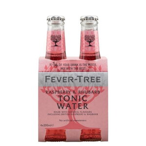 Fever-Tree Rhubarb & Raspberry Tonic Water 4x 200 ml