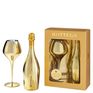 Bottega GOLD Prosecco DOC Brut + sklenice