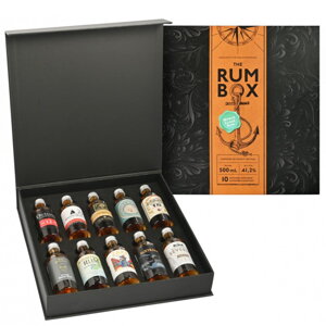 The Rum Box Turquoise Edition 10x 0,05 l