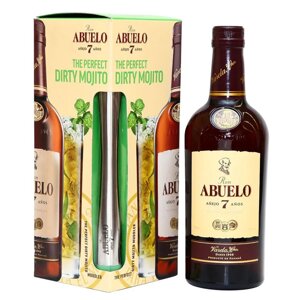 Ron Abuelo Añejo 7 Años + Mojito set