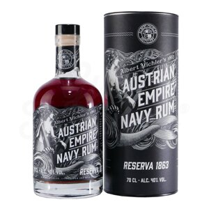 Austrian Empire Navy Rum Reserva 1863