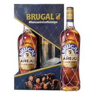Brugal Añejo Superior + sklenice