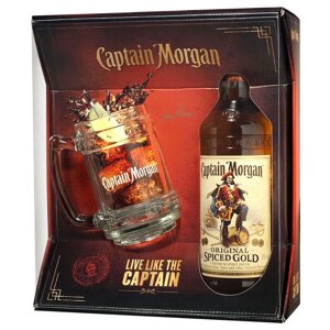 Captain Morgan Original Spiced Gold + korbel