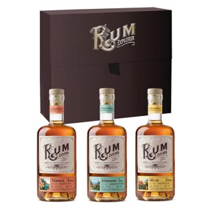 Rum Explorer Trinidad, Barbados, Belize 3x 0,2 l