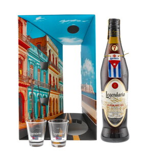 Legendario Elixir de Cuba + 2 sklenice
