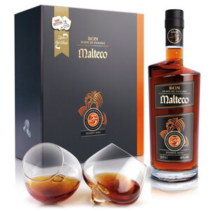 Malteco Reserva Rara 25 años + 2 sklenice