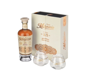 Ron Millonario Reserva Especiál Número 15  + 2 sklenice