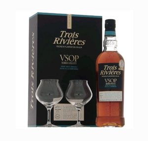 Trois Rivières VSOP + 2 sklenice