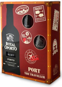 Royal Oporto Ruby + 2 sklenice